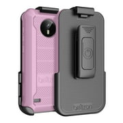 BELTRON Omnipod 5 Case with Belt Clip, Slim Protective Grip Case with Reinforced Technology Designed to Protect Omnipod 5 Receiver Strong & Durable Rotating Clip Case - Lavender