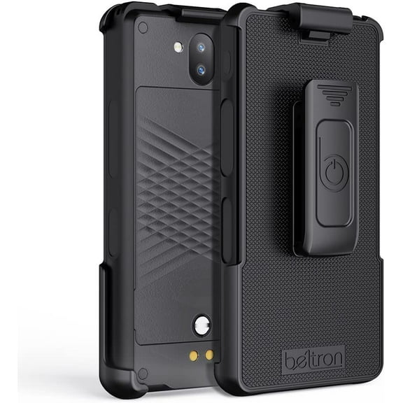 BELTRON Sonim XP10 Holster, Heavy Duty Belt Clip Holder AT&T FirstNet XP9900 Features: Secure Fit, Quick Release Latch, Durable Rotating Belt Clip Industrial Strength 1.6" Clip