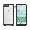 thumbnail image 1 of BELTRON aquaLife Waterproof, Shock & Drop Proof, Dirt Proof, Heavy Duty Case for iPhone 7/8 Plus IP68 Rated, MIL-STD-810G Certified Features: 360 Watertight Sealed Design Black/Red, 1 of 8