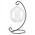 thumbnail image 1 of BELUPAI Hanging Glass Terrarium Clear Large Glass Vase With 23Cm Metal Display Stand Aquarium Ocean Scene For Air Plants Succulent Planters Home Office Decor, 1 of 16