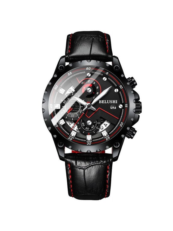 New Personalized Automatic Hollow Luminous Waterproof Steel Strap Watch Men's Quartz Watch