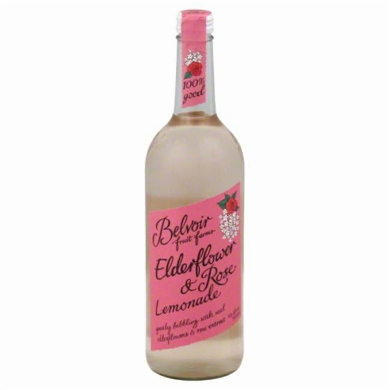 BELVOIR BEV ELDERFLWR & ROSE-25.4 OZ -Pack of 6