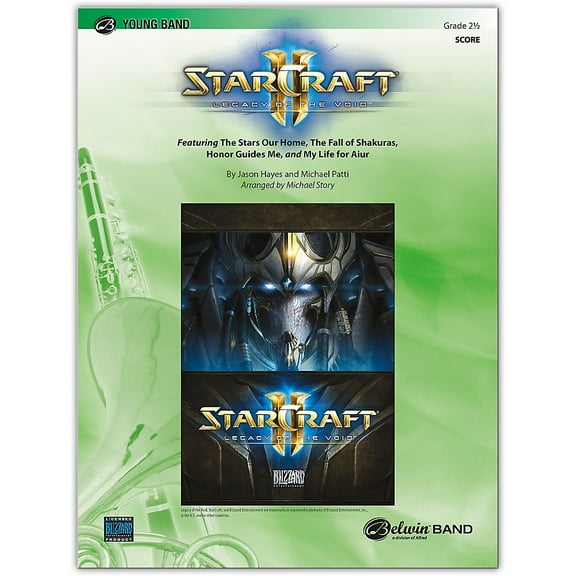 BELWIN Starcraft II: Legacy of the Void Conductor Score 2.5 (Easy to Medium Easy)