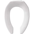 BEMIS 1955CTFR 000 Commercial Heavy Duty Open Front Toilet Seat without
