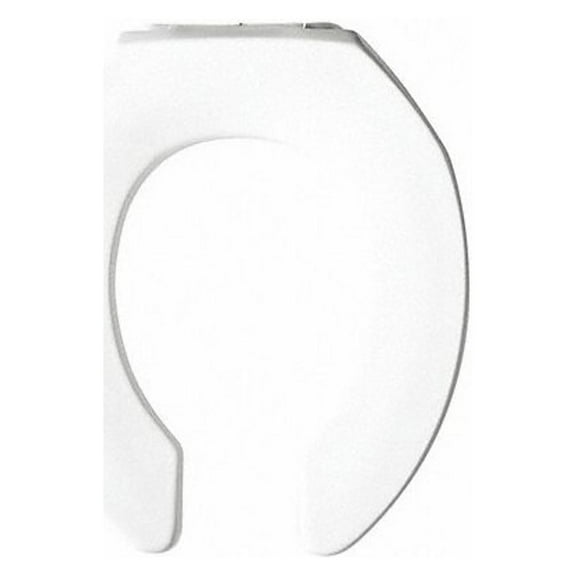 BEMIS 2055CT-000 Toilet Seat, Without Cover, Plastic, Round, White