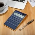 thumbnail image 1 of BEMONOC Handheld Desktop Calculator 10-Digit Dual Power Solar Office Student Accountant Calculator, 1 of 7
