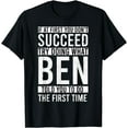 thumbnail image 1 of BEN Gifts Name Personalized Birthday Presents Funny Joke T-Shirt, 1 of 4