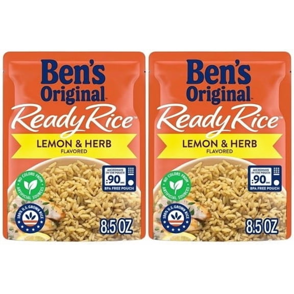 Ben's Original Ready Rice Lemon & Herb 2 Pack