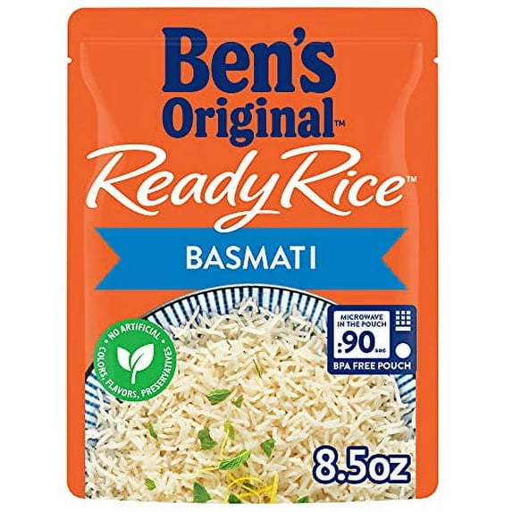 Ben's Original Basmati Ready Rice 8.5 oz (Pack of 32)