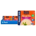 thumbnail image 1 of (6 pack) Ben's Original Ready Rice Jasmine Family Size Rice, Easy Dinner Side, 17.3 oz Pouch, 1 of 11