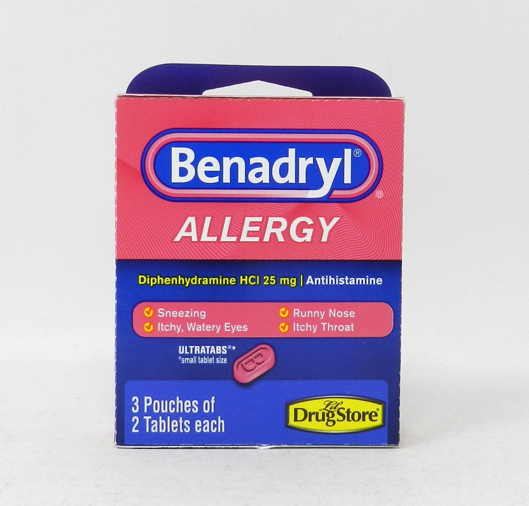 BENADRYL ALLERGY 6CT (Pack of 6)