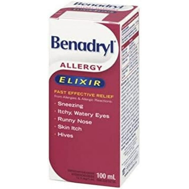 BENADRYL Allergy Liquid Elixir 100ml