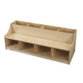 thumbnail image 1 of Childcraft Toddler Rest-and-Read Storage Bench without Baskets, 49 x 17-3/4 x 17 Inches, 1 of 3
