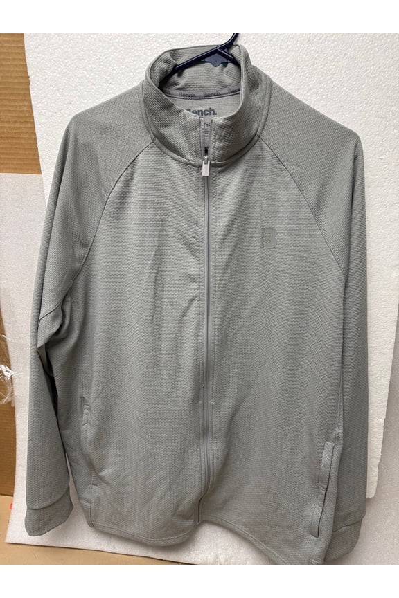 URBANWEAR MENS FULL ZIP ATHLETIC LIGHTWEIGHT JACKET Large