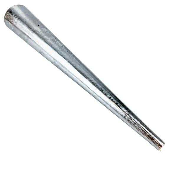 BENCH WIZARD 12" Large Tapered Steel Mandrel Tapers 0.5" to 6.25" Smooth Finish No Grooves Includes Screwhole For Mounting Designed For Jewelry Making For Earrings, Hoops, Bracelets, Bangels