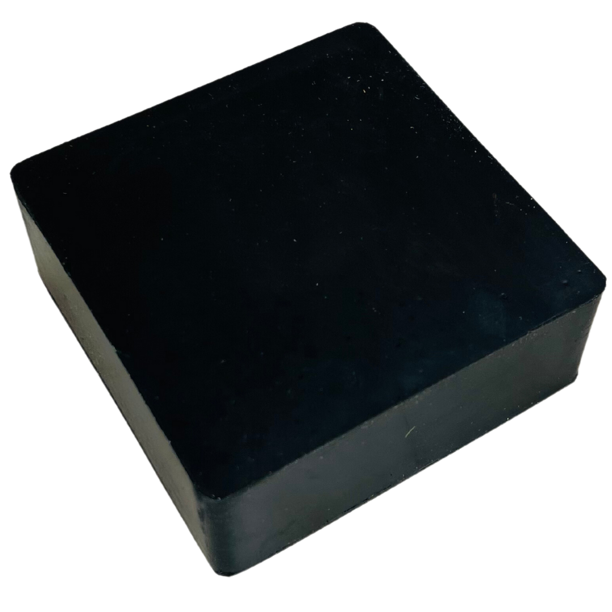 BENCH WIZARD 2.5" Rubber Block || Protects Work Surface and Absorbs Noise and Vibration