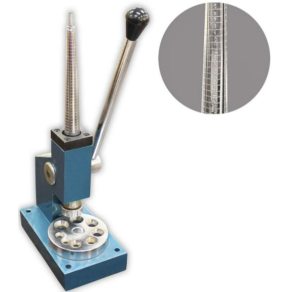 BENCH WIZARD 4 Spline Ring Expander & Reducer | 16.5" Tall | Built in Holes For Mounting | Great For Stretching & Reducing Rings