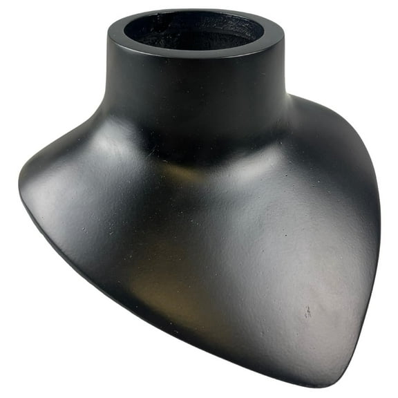 BENCH WIZARD 7" 17.8 cm Black Aluminum Necklace Mandrel  3.25" 8.3 cm Neck Ring Diameter  Perfect for Pearls, Beads & Chains  Lightweight & Portable