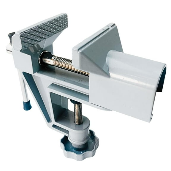 BENCH WIZARD Portable Table Vise 5" 12.7 cm Height 40 mm Opening 90-Degree Angle Precision Versatile & Secure Essential Tool for Crafting & Repairs