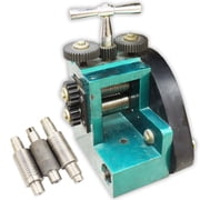 BENCH WIZARD Premium Mini Rolling Machine | 5 Versatile Rollers | Compact & Precision-Engineered | Ideal for Jewelry, Metalwork & Crafts
