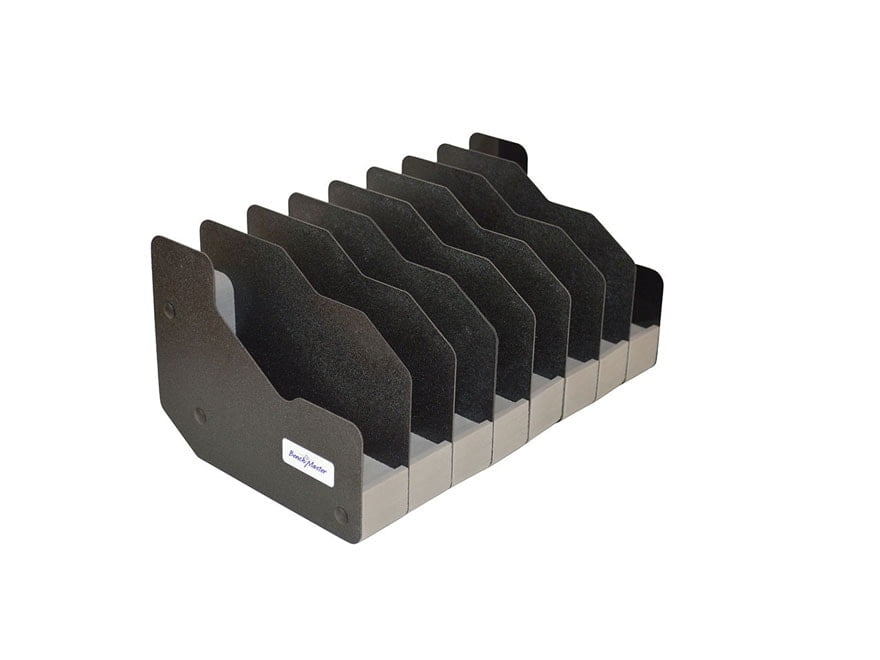 BENCHMASTER 8 GUN PISTOL RAC BLACK THERMAL MOLDED LAMINATE