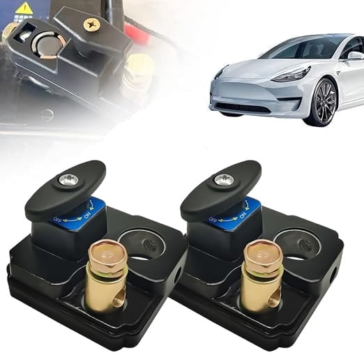 BENCHUAN Disconnect Switch, Heavy Duty Shut Off Switch, Current Master Power Cut Isolator Kill Switch, Quick Disconnect Cut Off Universal Switch for Car, RV and Boat