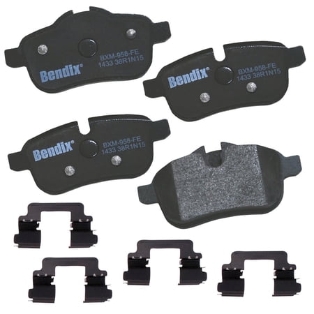 BENDIX CFM1433 Bendix Premium Copper Free Semi-Metallic BPR Disc Brake Pad Fits select: 2009-2011 BMW Z4, 2012-2016 BMW Z4 SDRIVE28I