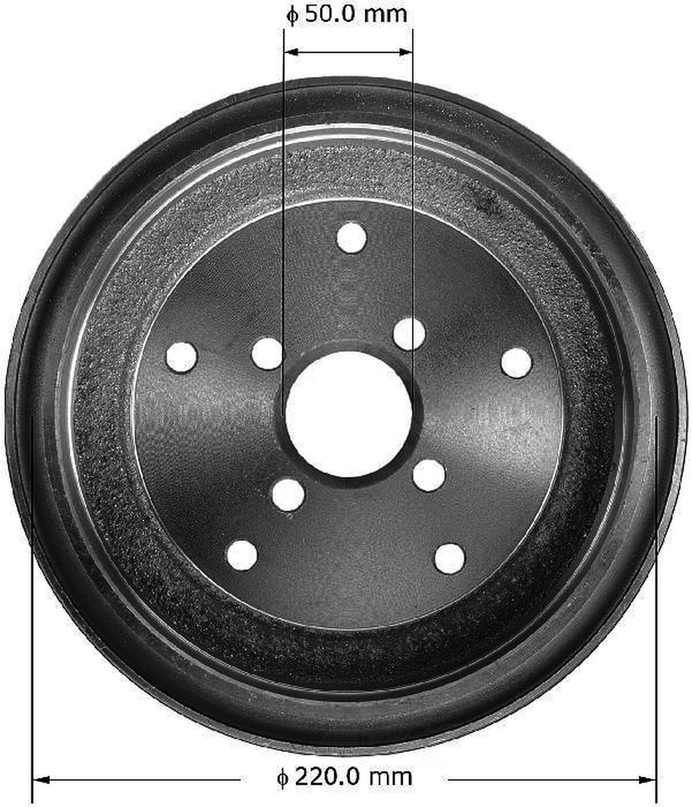 BENDIX PDR0544 Bendix Brake Drum Fits select 19891995 GEO TRACKER