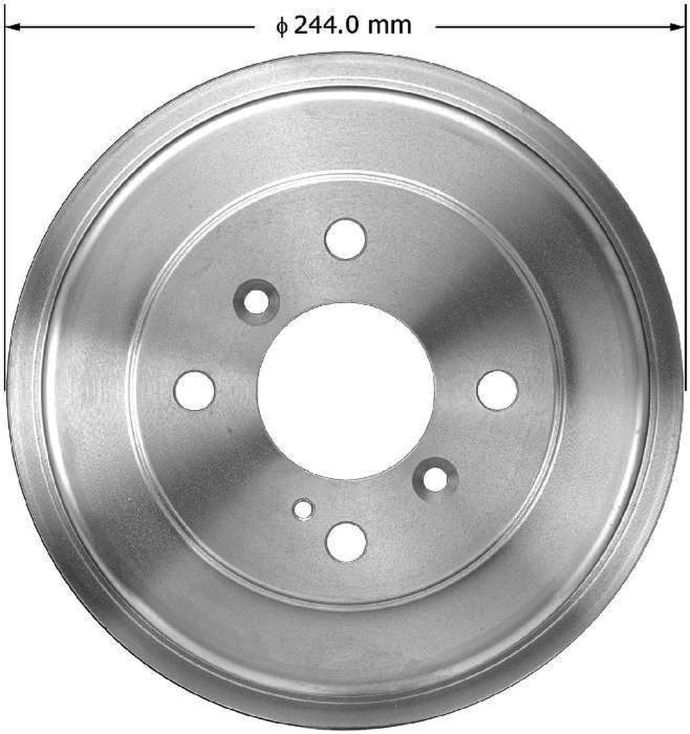 BENDIX PDR0841 Bendix Brake Drum Fits select: 2011-2019 FORD FIESTA