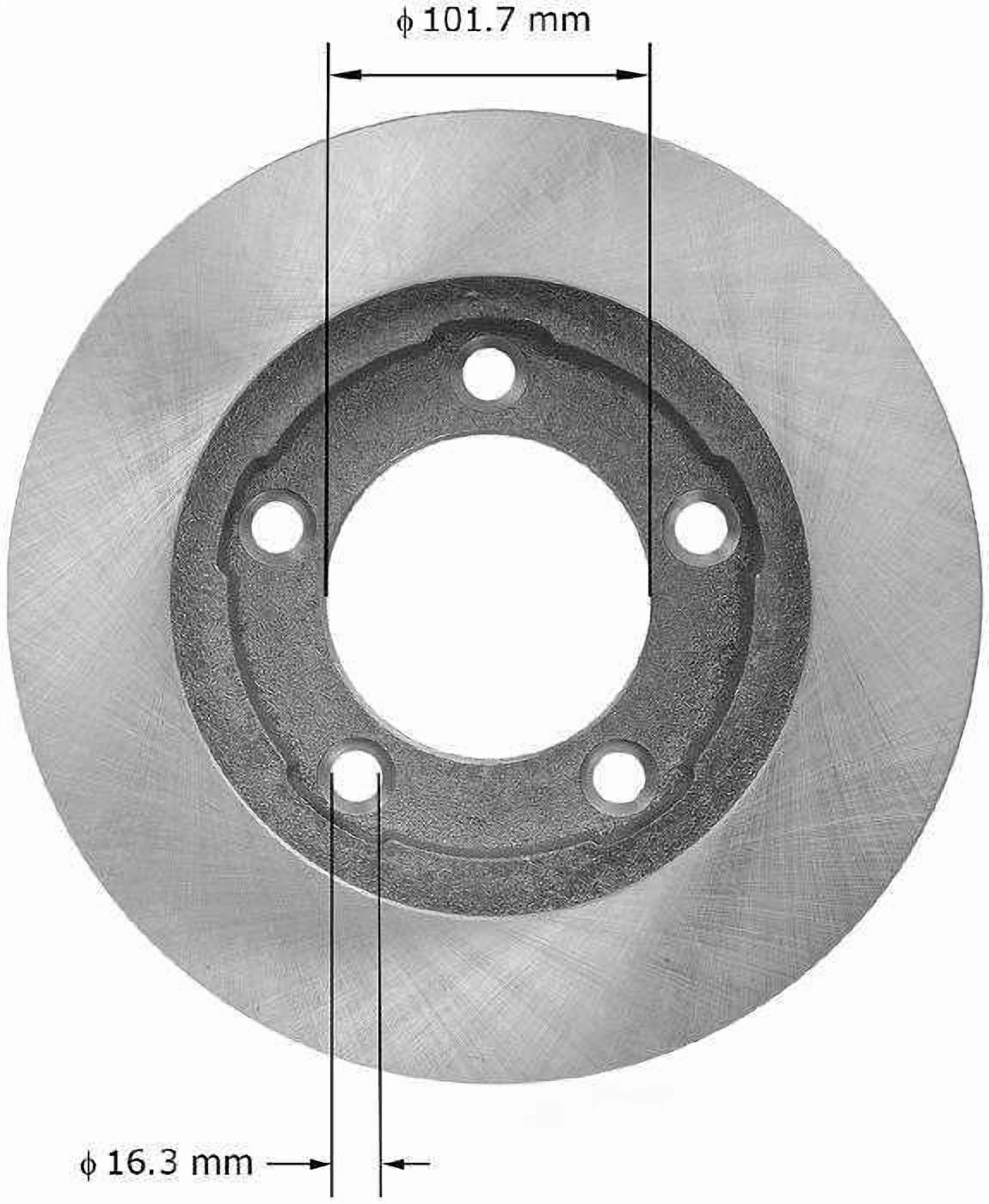 BENDIX PREMIUM PRT1289 - Disc Brake Rotor Fits select: 1980-1993 DODGE W-SERIES, 1980-1993 DODGE RAMCHARGER