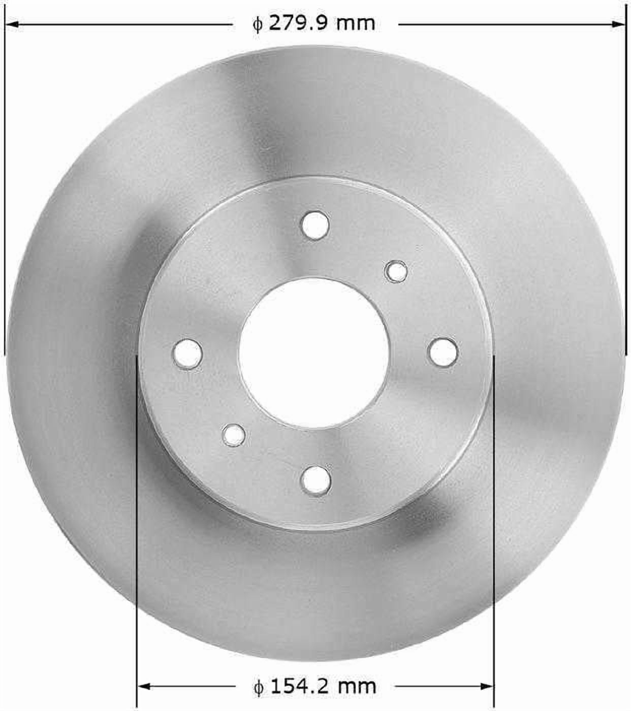 BENDIX PREMIUM PRT1892 - Disc Brake Rotor Fits select: 1993-2001 NISSAN ALTIMA, 2000-2006 NISSAN SENTRA