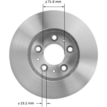 BENDIX PREMIUM PRT5048 - Disc Brake Rotor Fits select: 1995-1997 LINCOLN TOWN CAR, 1995-1997 FORD CROWN VICTORIA