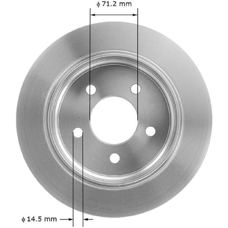 BENDIX PREMIUM PRT5052 - Disc Brake Rotor Fits select: 1998-2002 FORD RANGER, 1995-2002 FORD EXPLORER