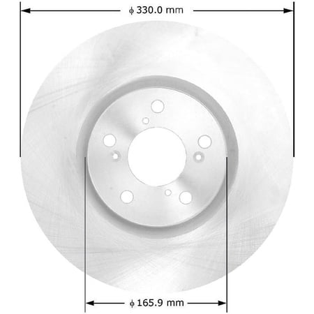BENDIX PREMIUM PRT5783 - Disc Brake Rotor Fits select: 2009-2015 HONDA PILOT, 2007-2013 ACURA MDX