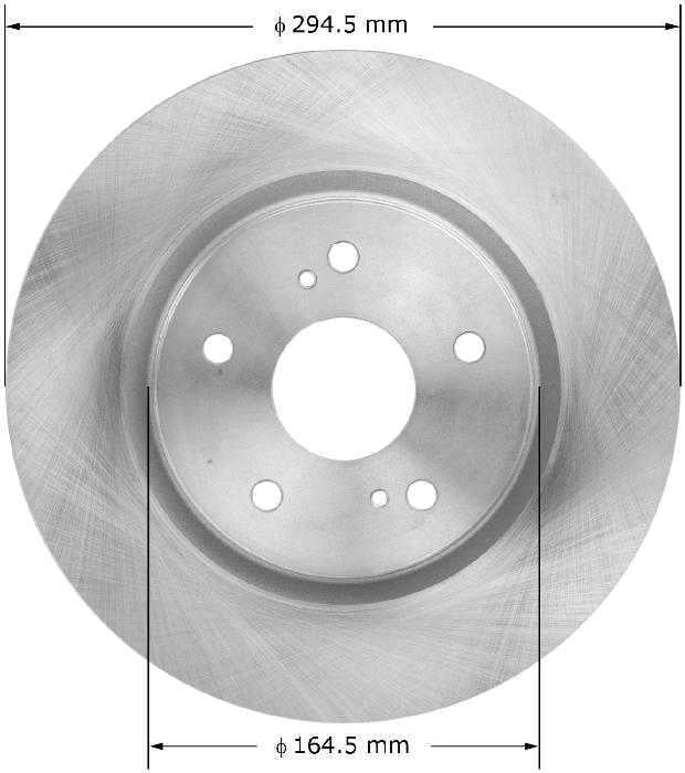 BENDIX PREMIUM PRT5879 - Disc Brake Rotor Fits select: 2006-2012 SUZUKI GRAND VITARA