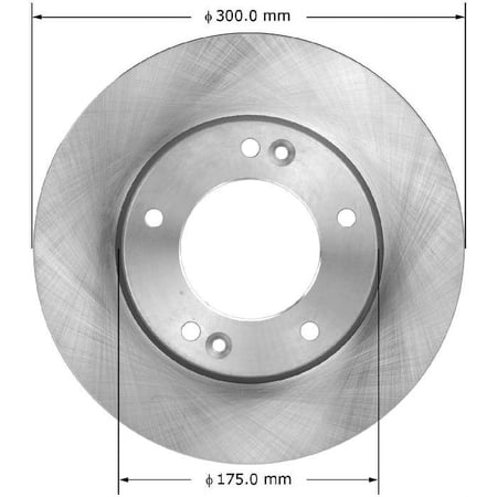 BENDIX PREMIUM PRT5895 - Disc Brake Rotor Fits select: 2007-2009 KIA SORENTO