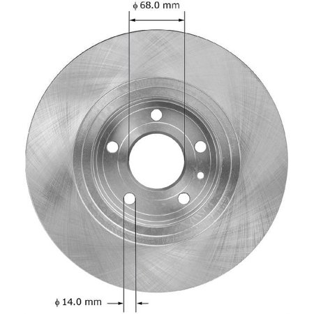 BENDIX PREMIUM PRT5907 - Disc Brake Rotor Fits select: 2008-2009 FORD TAURUS, 2005-2007 FORD FIVE HUNDRED