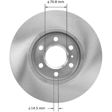 BENDIX PREMIUM PRT5931 - Disc Brake Rotor Fits select: 2006 BUICK TERRAZA