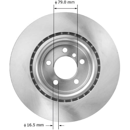 BENDIX PREMIUM PRT5935 - Disc Brake Rotor Fits select: 2011-2012 LAND ROVER RANGE ROVER HSE LUXURY, 2010 LAND ROVER RANGE ROVER HSE