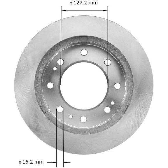 BENDIX PREMIUM PRT6074 - Disc Brake Rotor Fits select: 2011-2019 CHEVROLET SILVERADO, 2011-2019 GMC SIERRA