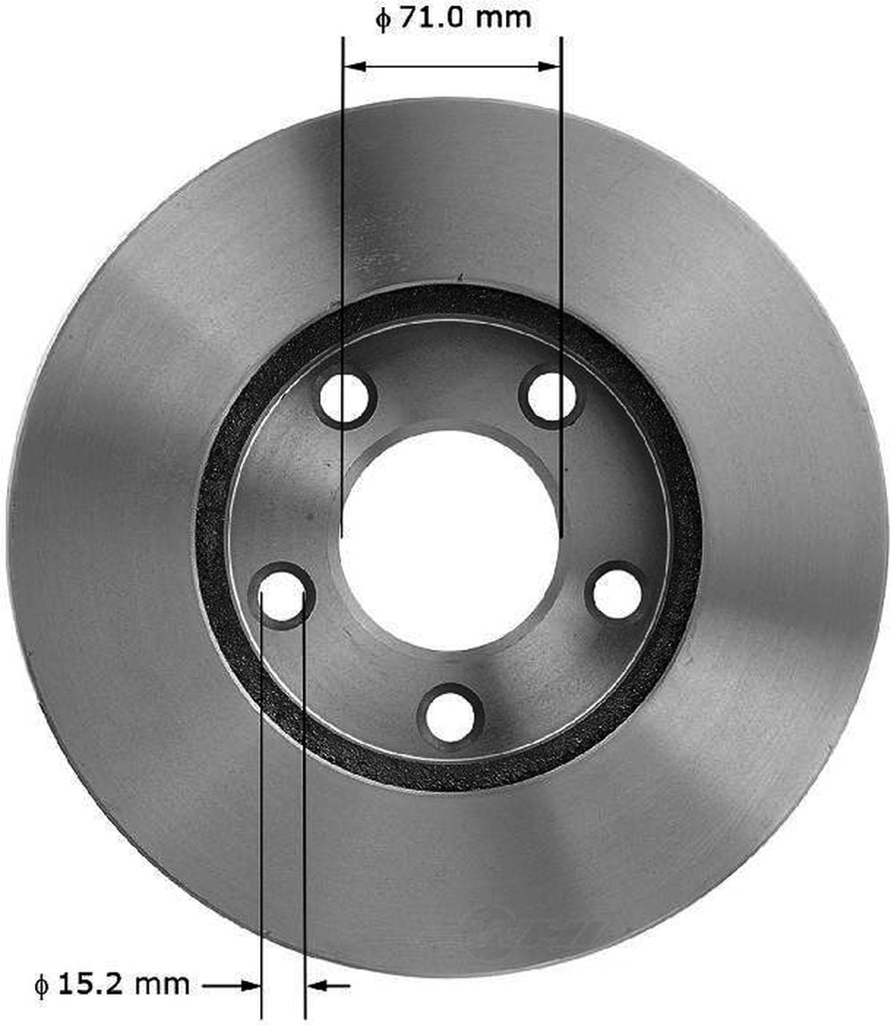 BENDIX PRT1911 Bendix Brake Rotor Fits select: 2002 ,2003-2004 FORD MUSTANG