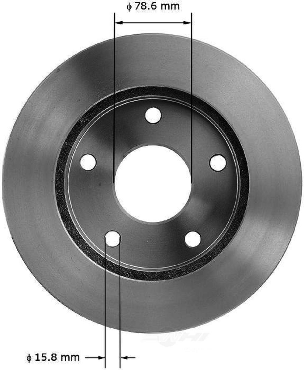 BENDIX PRT1940 Bendix Brake Rotor Fits select: 1994-1999 DODGE RAM 1500