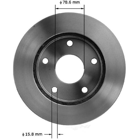 BENDIX PRT1940 Bendix Brake Rotor Fits select: 1994-1999 DODGE RAM 1500