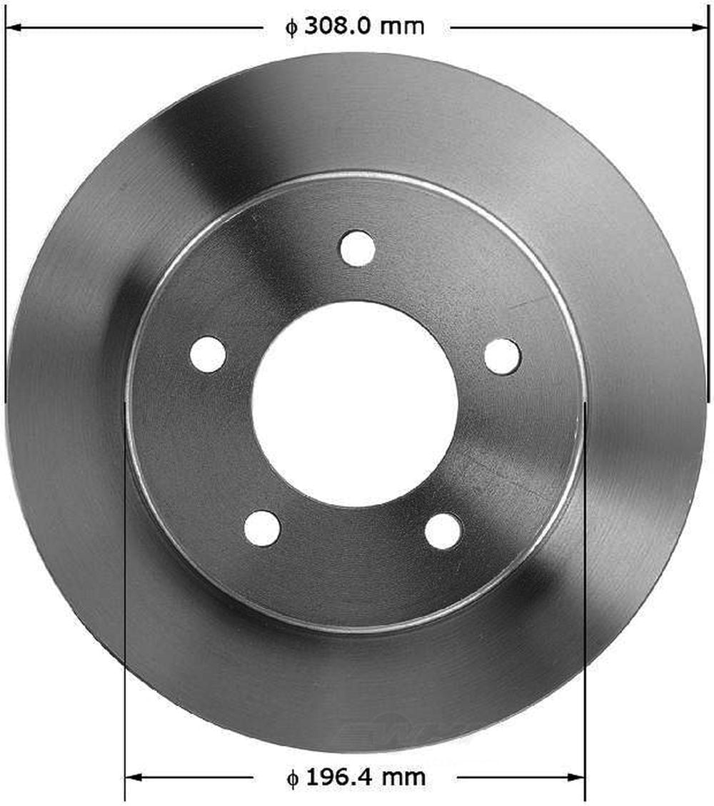 BENDIX PRT5146 Bendix Brake Rotor Fits select: 1997-1998,1999-2003 FORD F150