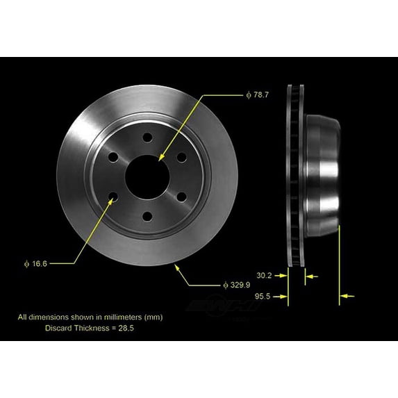 BENDIX PRT5441 Bendix Brake Rotor Fits select: 2001-2006 CHEVROLET SILVERADO, 2000-2006 CHEVROLET TAHOE