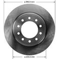 thumbnail image 1 of BENDIX PRT5911 Bendix Brake Rotor, 1 of 3