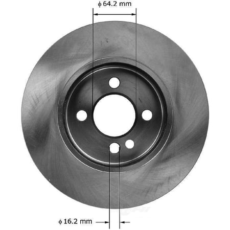 BENDIX PRT5926 Bendix Brake Rotor Fits select: 2013 MINI COOPER ROADSTER, 2007-2012 MINI COOPER
