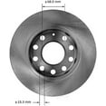 thumbnail image 1 of BENDIX PRT5933 Bendix Brake Rotor Fits select: 2002-2006 AUDI A4, 1 of 3