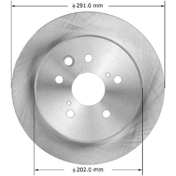 BENDIX PREMIUM DRUM AND ROTOR PRT5941 Bendix Brake Rotor