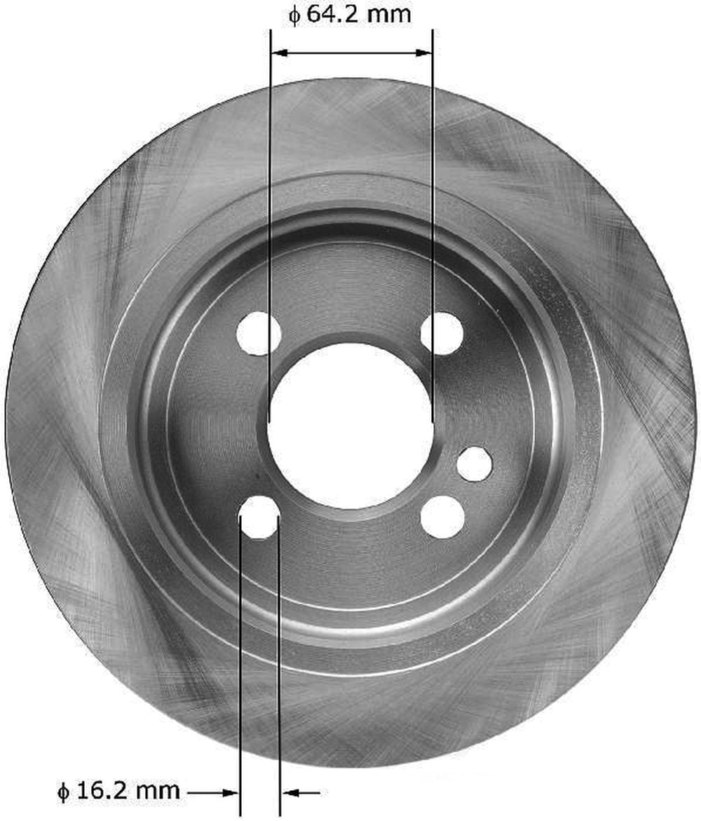 BENDIX PRT5964 Bendix Brake Rotor Fits select: 2013 MINI COOPER ROADSTER, 2006-2012 MINI COOPER